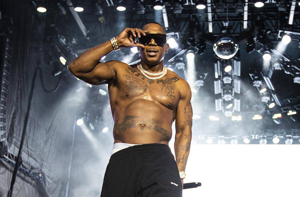 Ja Rule performs during the Lovers & Friends music festival on Saturday, May 14, 2022, in L ...