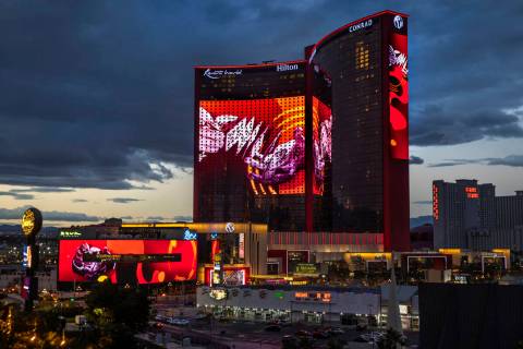 Resorts World Las Vegas in Las Vegas. (L.E. Baskow/Las Vegas Review-Journal) @Left_Eye_Images