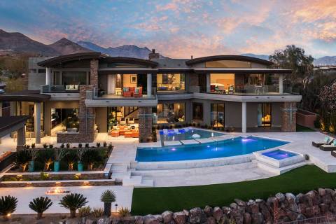 The No. 1 sale in April was a mansion in The Ridges in Summerlin for $9 million. T(Simply Vegas)