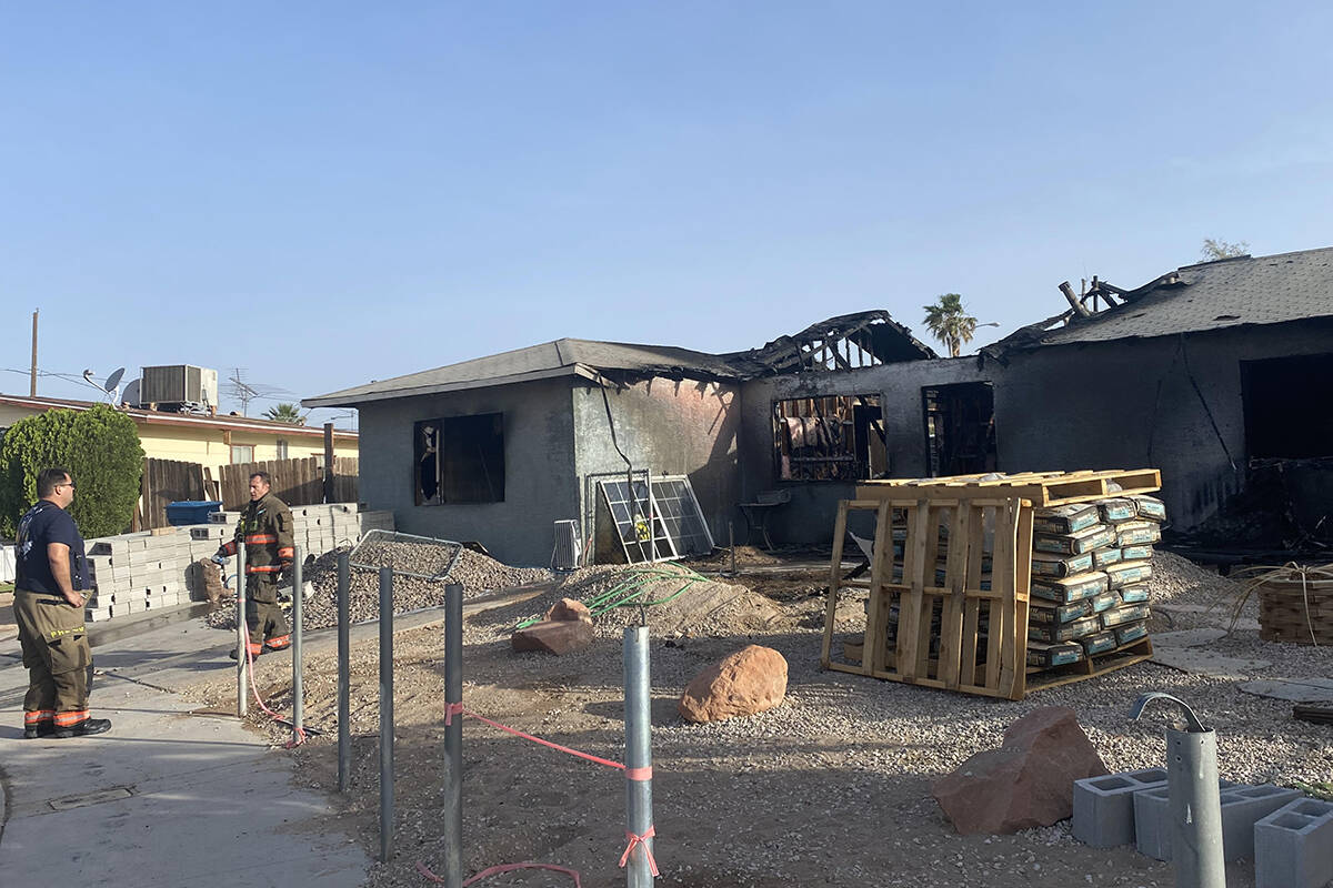 The Clark County Fire Department responded to a fire Friday, May 20, 2022, on the 4500 block of ...