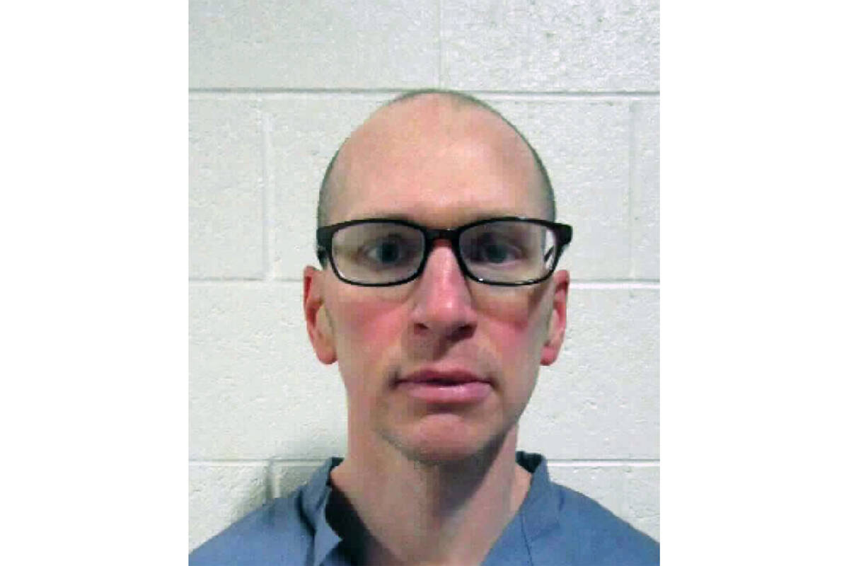 This undated Nevada state prisons photo shows Timmy "T.J." Weber, a 48-year-old convicted murde ...
