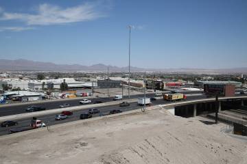 The stretch of U.S. 95 between the Spaghetti Bowl and Eastern Avenue will be reduced to two tra ...
