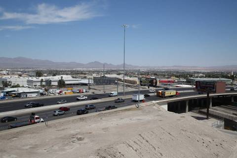 The stretch of U.S. 95 between the Spaghetti Bowl and Eastern Avenue will be reduced to two tra ...