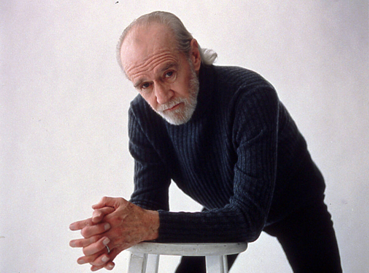 This undated image shows the late comedian George Carlin, star of the HBO documentary "George C ...