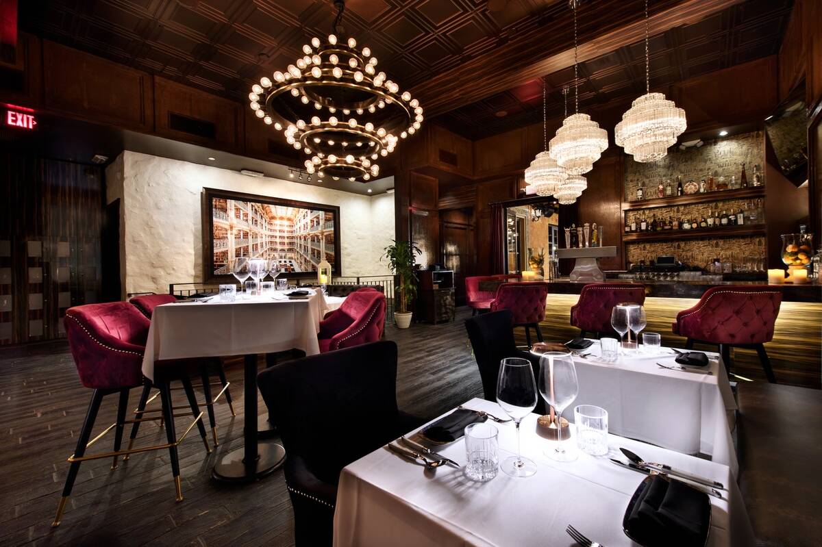 The Chancellor restaurant in Tivoli Village, formerly Exclusivo, features a wide-ranging menu a ...