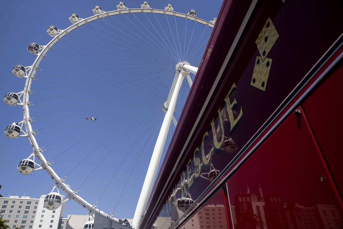 The Las Vegas Metropolitan Police Department Air Support and Search and Rescue Section particip ...