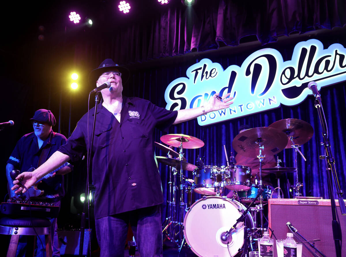 John Popper of Blues Traveler performs on opening night at The Sand Dollar Lounge Downtown in L ...