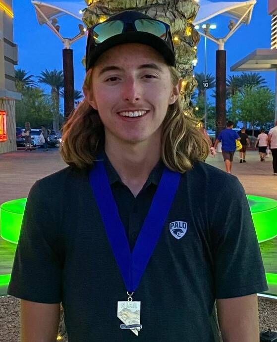 Palo Verde's Mason Snyder is a member of the Nevada Preps All-Southern Nevada boys golf team. ( ...
