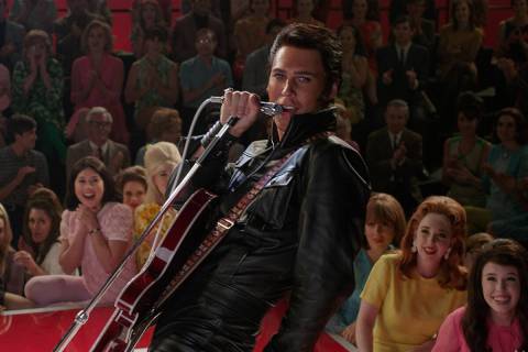 Austin Butler portrays Elvis Presley in "Elvis". (Warner Bros. Pictures)