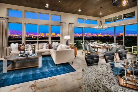 Two resort-style 55-plus communities offered by Trilogy by Shea Homes in the Las Vegas area con ...
