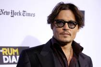 Johnny Depp, seen in October 2011. (AP Photo/Matt Sayles) Cast member Johnny Depp arrives a ...
