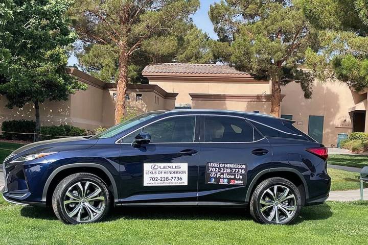 Lexus of Henderson offered any golfer participating in the 25th annual Nevada Professional Faci ...