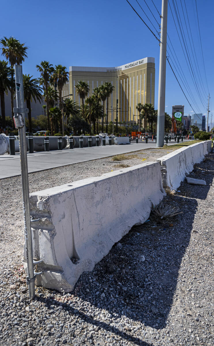 The view of the Strip from 4613 South Las Vegas Boulevard on Monday, June 6, 2022, in Las Vegas ...