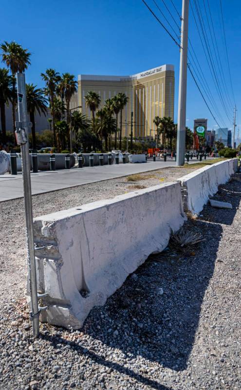 The view of the Strip from 4613 South Las Vegas Boulevard on Monday, June 6, 2022, in Las Vegas ...