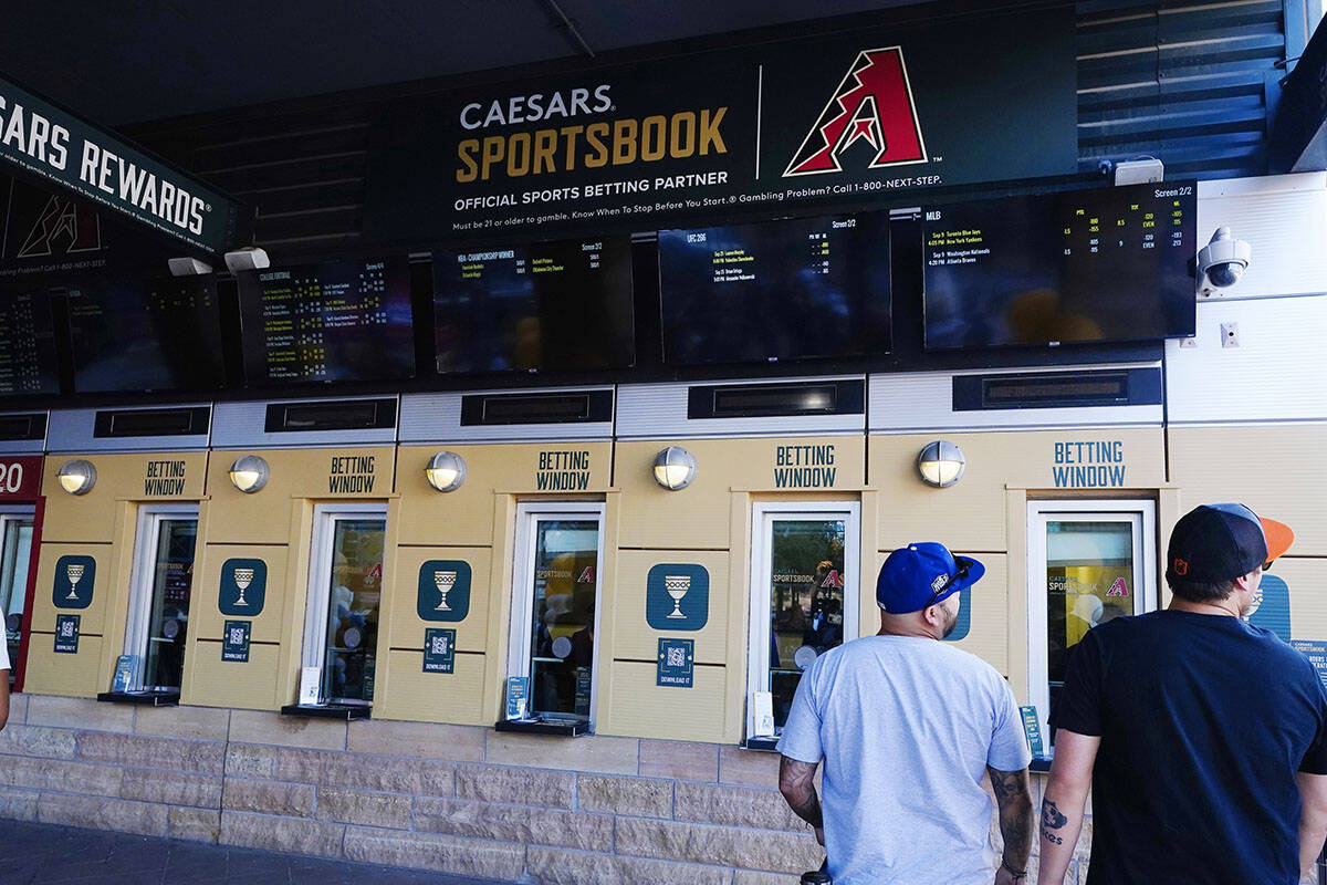 The general public get in line as the Arizona Diamondbacks partner with Caesars Entertainment s ...