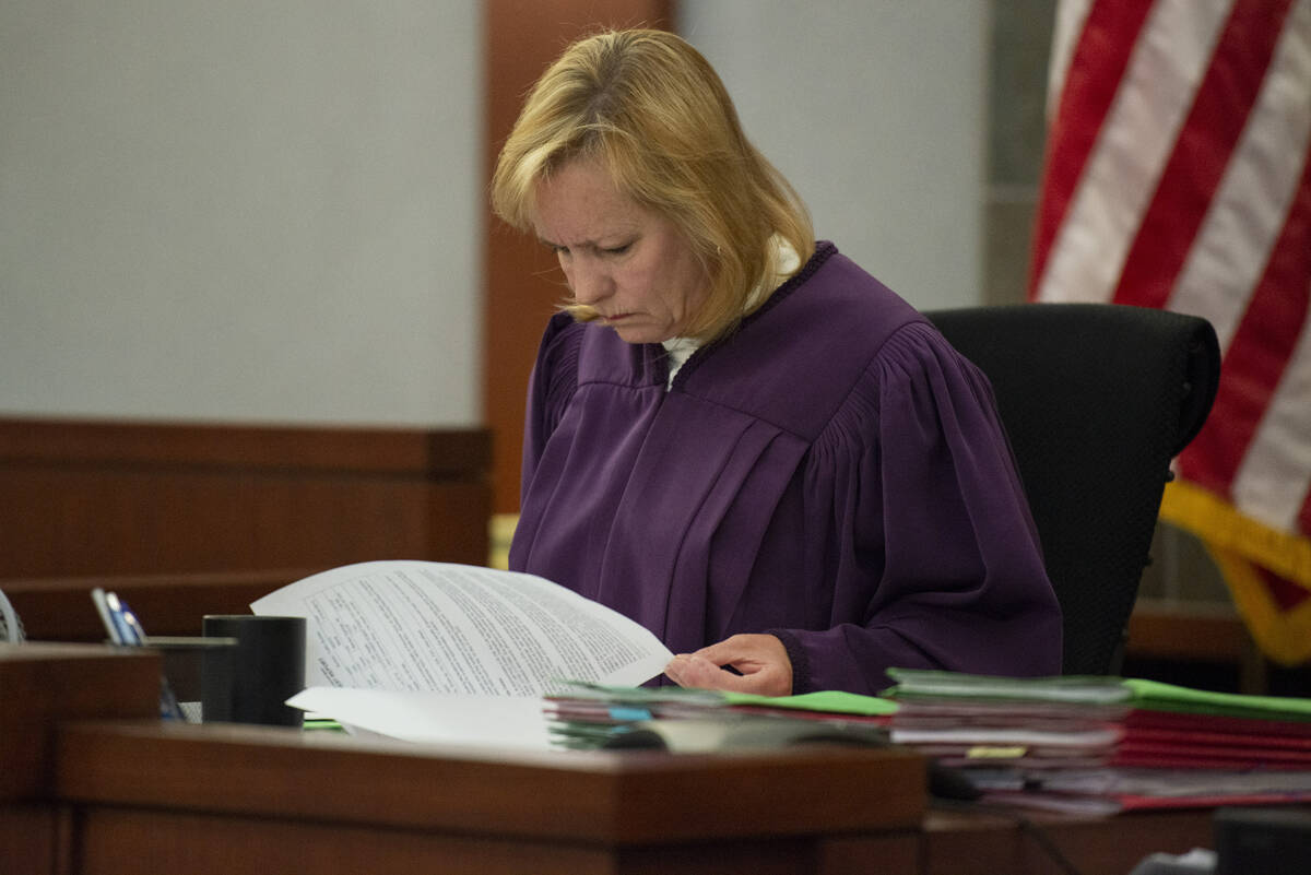 Judge Ann Zimmerman presides over a hearing for Lisa Geurino, suspected of DUI in a crash that ...