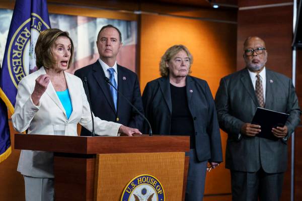 Speaker of the House Nancy Pelosi, D-Calif., announces her appointments to a select committee t ...