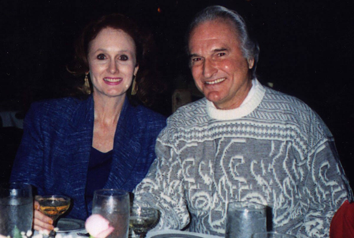 Margaret and Ron Rudin in an undated family photo.
