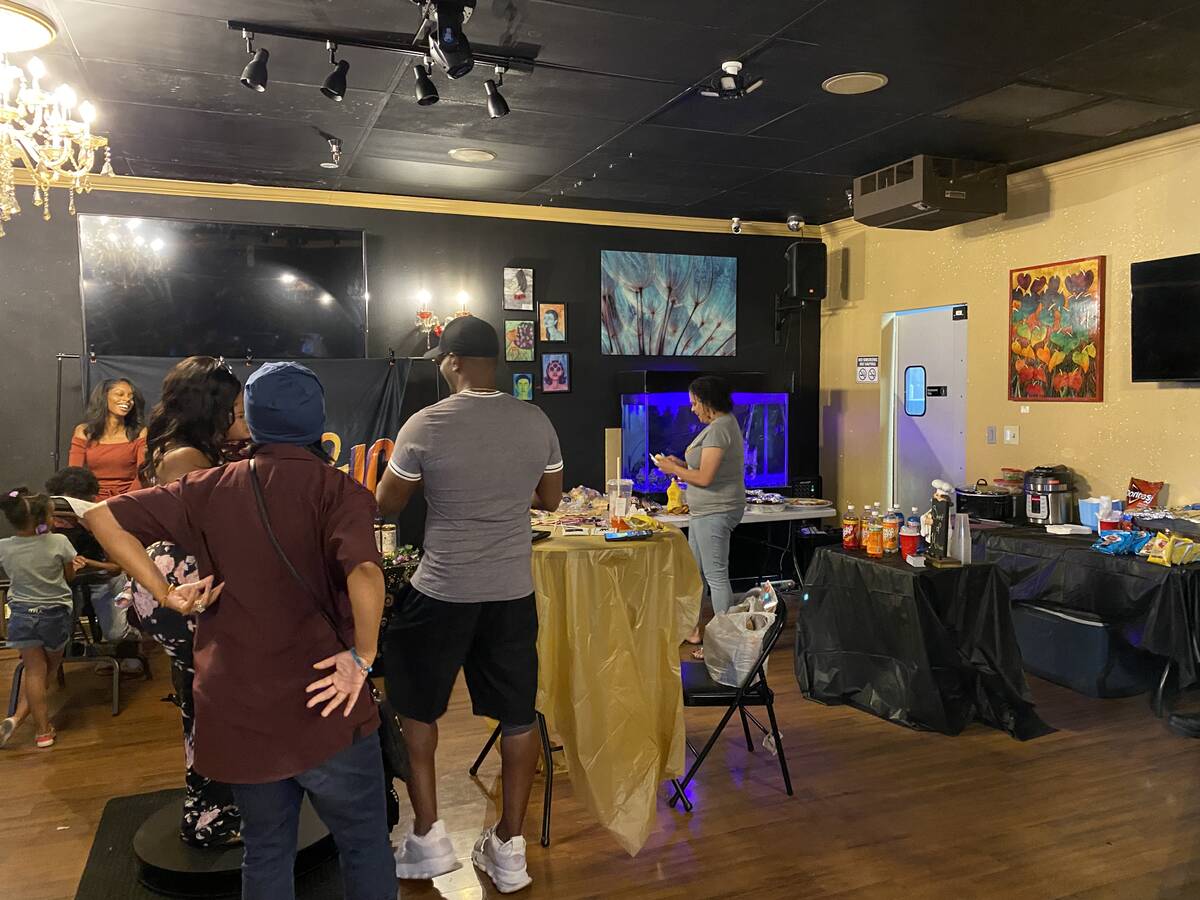 About 20 Black owned small businesses took part in a pop up shop at The Art House Hookah Lounge ...