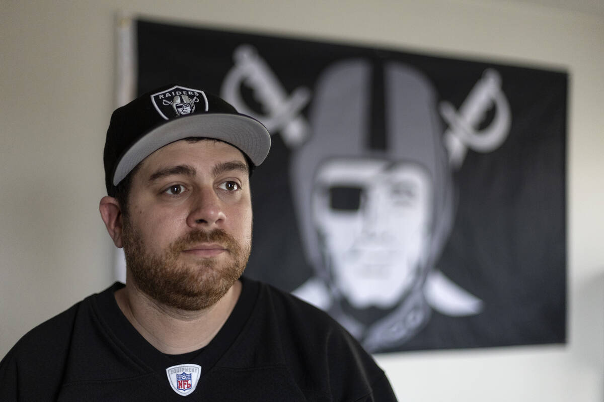 Matthew Proscia, who worked for The Raider Image, LLC, at his home on Wednesday, June 22, 2022, ...