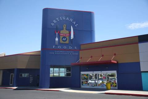 The gourmet food store Artisanal Foods in Las Vegas, Thursday, June 30, 2022. (Rachel Aston/Las ...