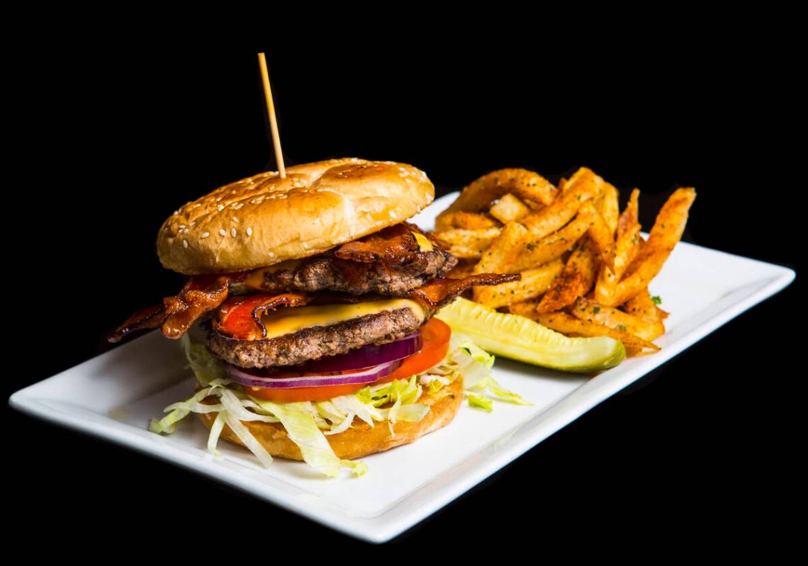 Ri Ra Irish Pub in the Shops at Mandalay Place is celebrating with a Yank Burger built from two ...