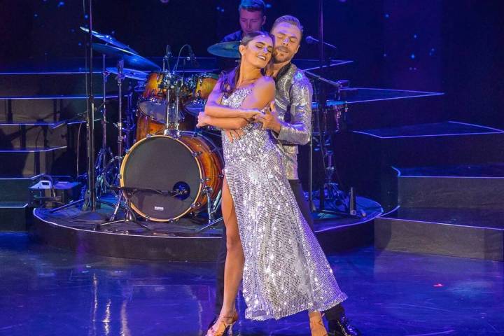 Hayley Erbert and Derek Hough are shown in the new residency "No Limit" at The Venetian on Wedn ...