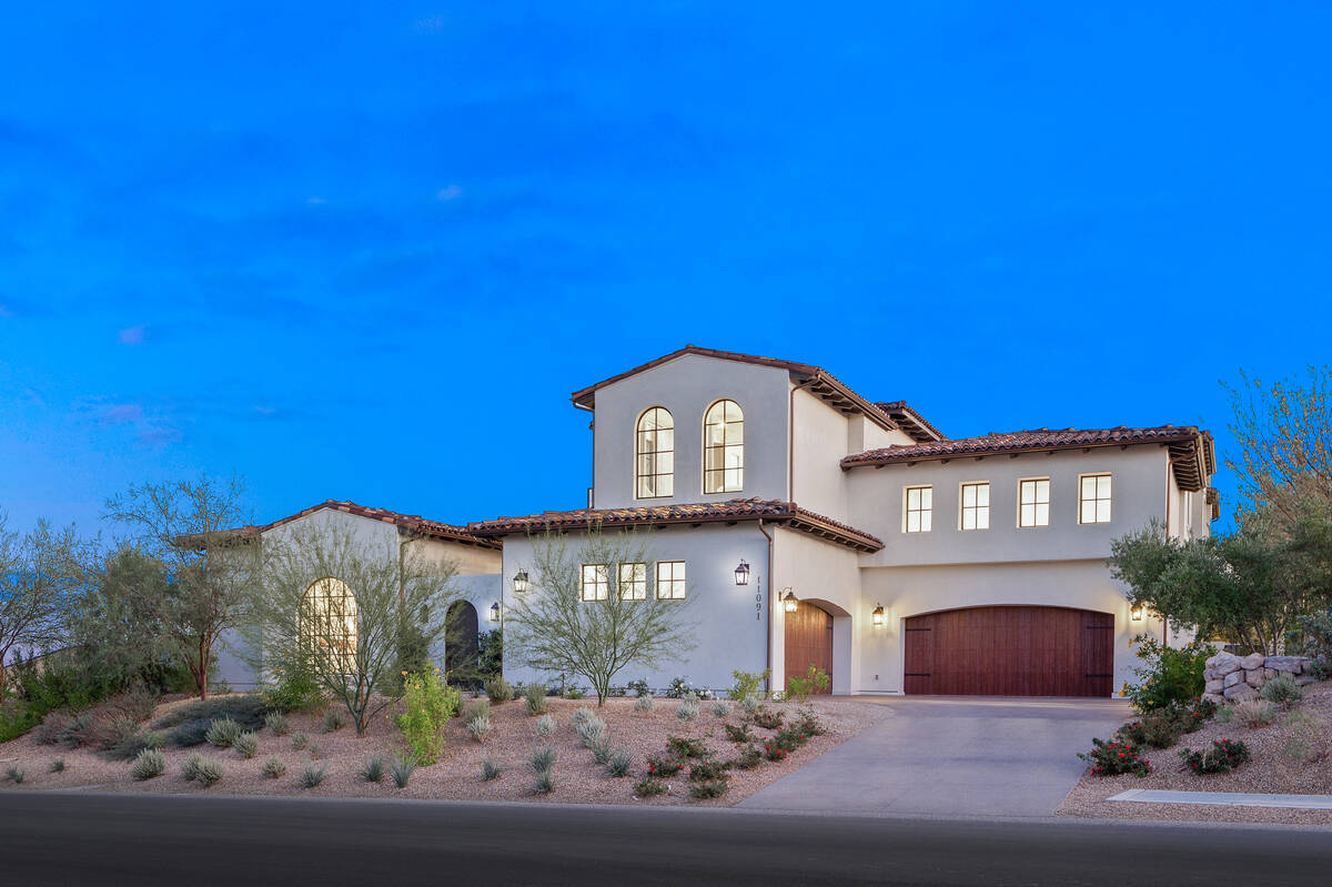 A luxury house in The Summit Club, a wealthy enclave in Las Vegas' Summerlin community, sold fo ...