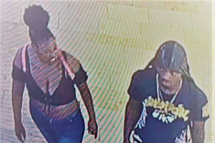 Police are seeking a man and woman who threatened an employee’s life with a firearm at a Stri ...