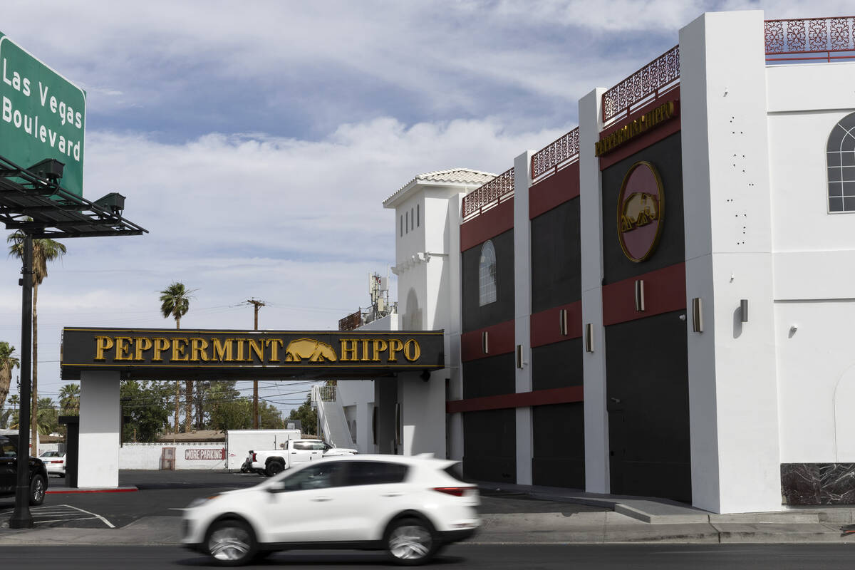 Peppermint Hippo Las Vegas on Friday, May 27, 2022, in Las Vegas. (Ellen Schmidt/Las Vegas Revi ...
