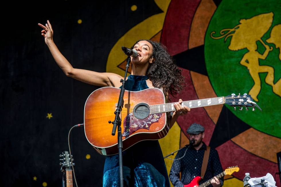 Corinne Bailey Rae performs at the New Orleans Jazz and Heritage Festival on Thursday, May 4, 2 ...