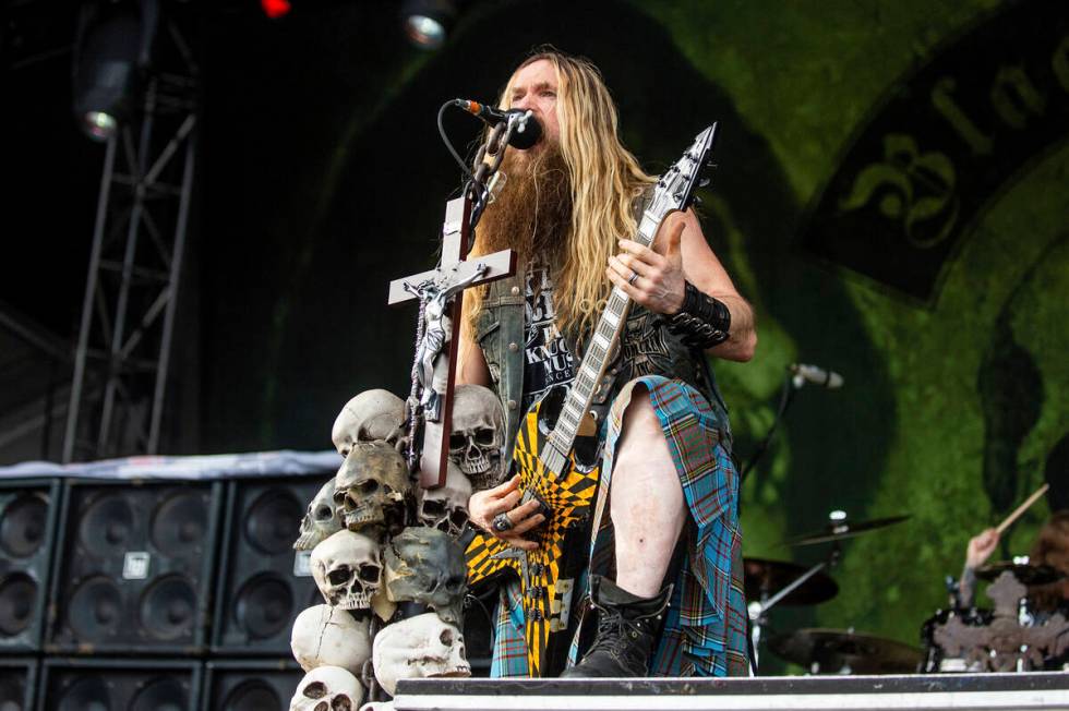 Zakk Wylde of Black Label Society performs at the Sonic Temple Art and Music Festival at Mapfre ...