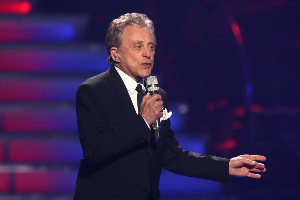 Singer Frankie Valli performs this weekend at The Smith Center. (Photo by Matt Sayles/The Assoc ...