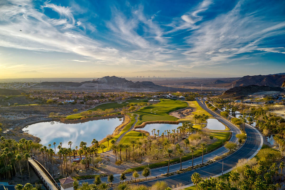 Through mid-July, Lake Las Vegas will accept registrations for two staycations that will be awa ...