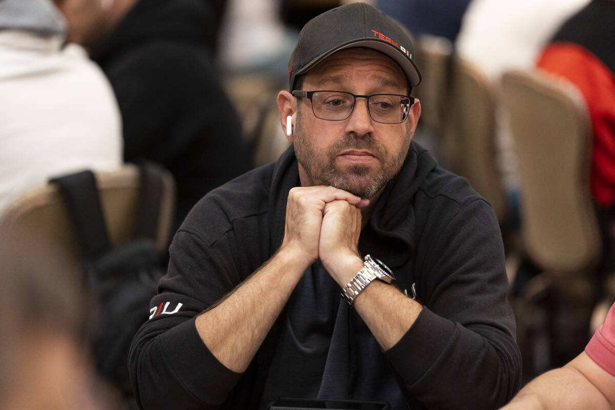 Eric Goldstein plays during the World Series of Poker tournament at Bally's Las Vegas in Las Ve ...