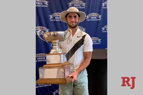 Cameron Barzekoff won the Nevada State Amateur on Saturday by finishing the 54-event at 17-unde ...