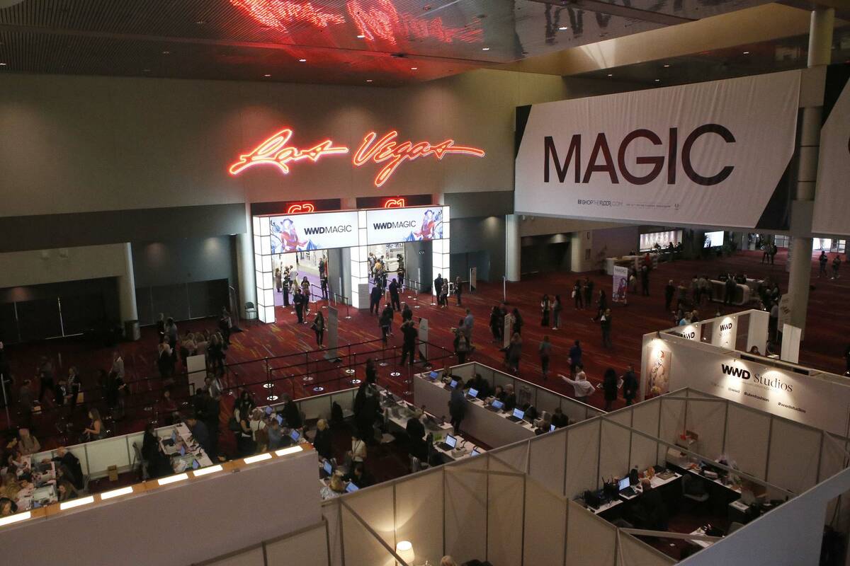 The MAGIC fashion convention at the Las Vegas Convention Center on Tuesday, Feb. 21, 2017, in L ...