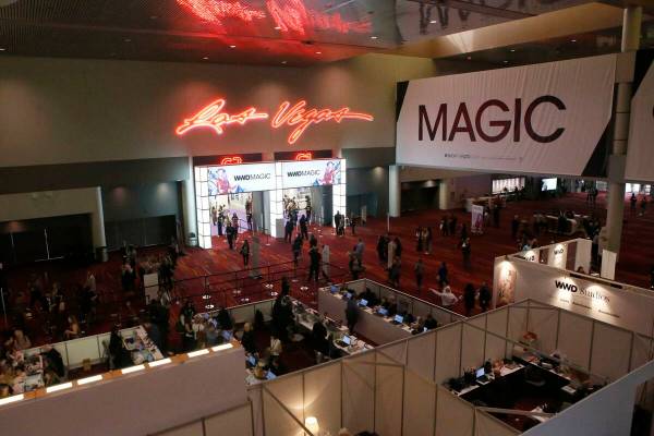 The MAGIC fashion convention at the Las Vegas Convention Center on Tuesday, Feb. 21, 2017, in L ...