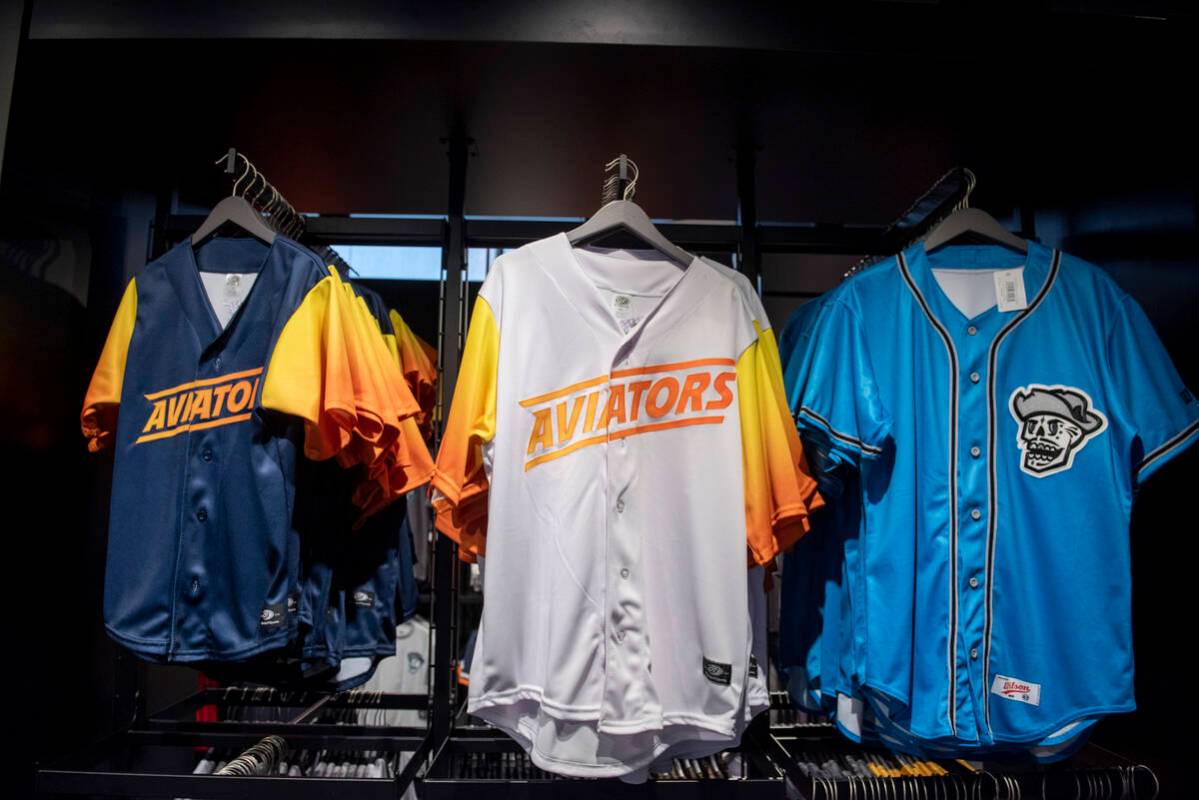 The Las Vegas Aviators have worn nine different jersey designs this year, four standard jerseys ...