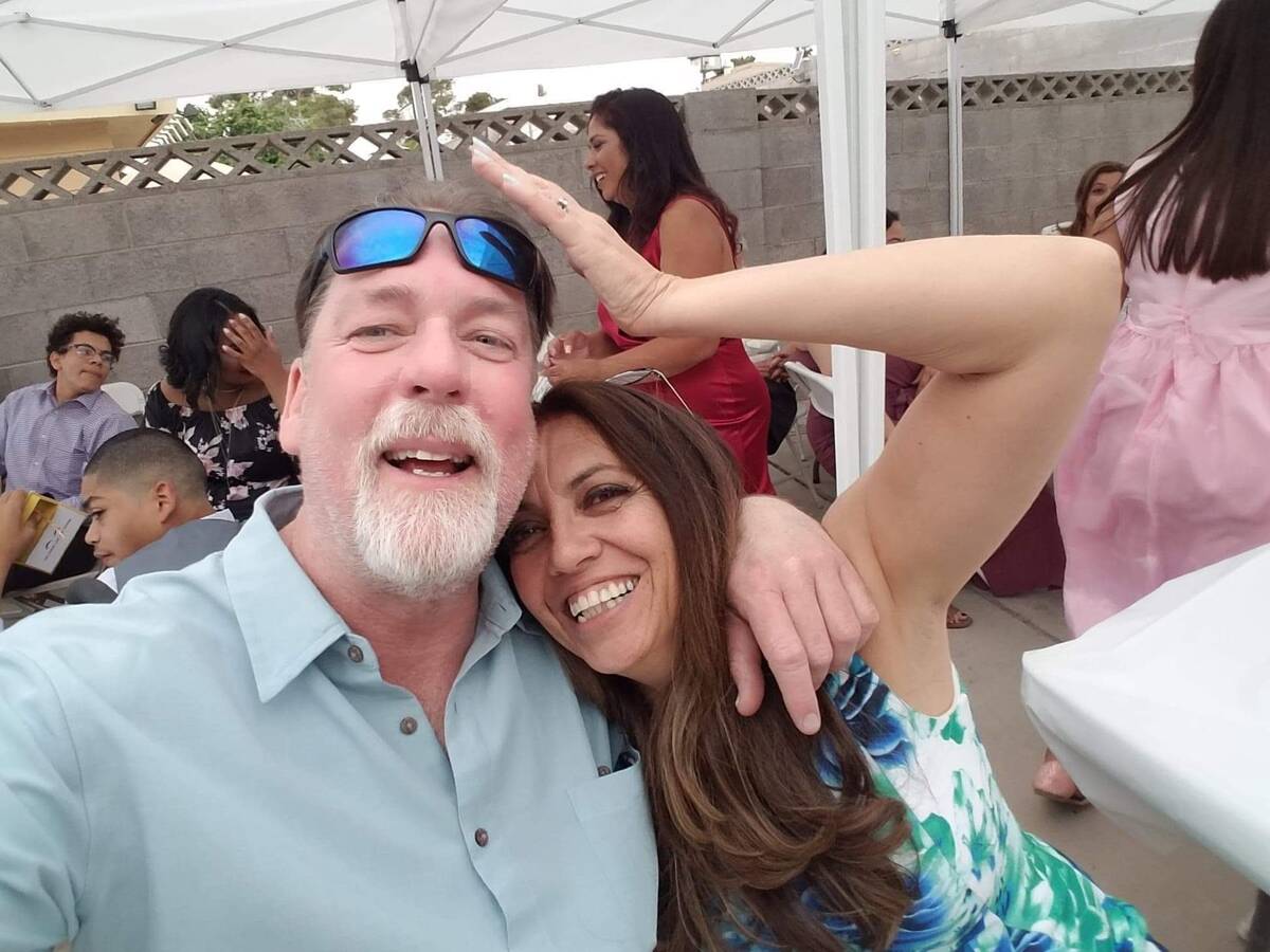 California residents Scott Fix and his fiancee, Gabriela Carroll, came to Las Vegas in May 2019 ...