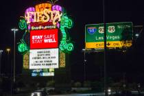 Fiesta hotel-casino photographed on Monday, May 18, 2020, in Henderson. (Bizuayehu Tesfaye/Las ...
