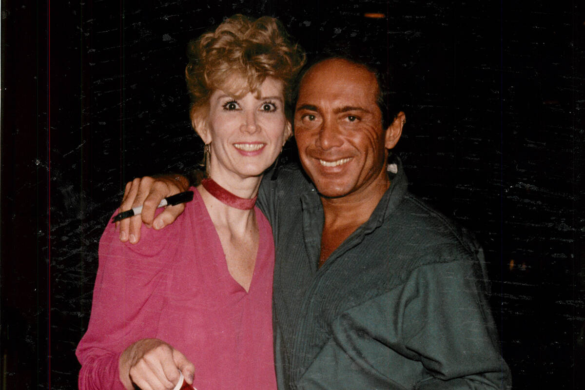 Paul Anka on Dec. 18, 1994. (Las Vegas Review-Journal/File)