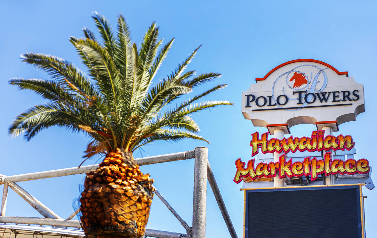 Hawaiian Marketplace on the Strip on Monday, June 27, 2022, in Las Vegas. (Benjamin Hager/Las V ...