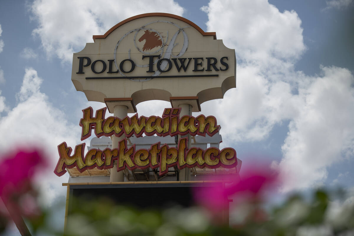 The closed Hawaiian Marketplace on Las Vegas Boulevard on Monday, July 25, 2022, in Las Vegas. ...