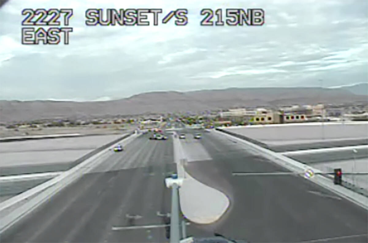The 215 Beltway was closed in the western Las Vegas Valley early Tuesday due to police activity ...