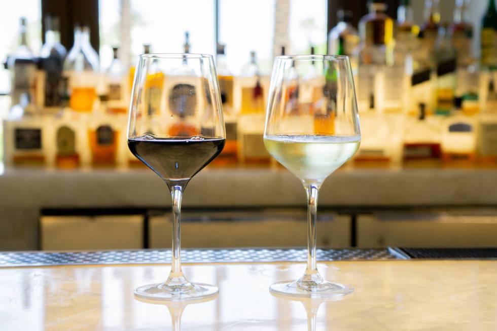 Sunset Wine Hour at Green Valley Ranch features selected $10 wines by the glass and half-off li ...