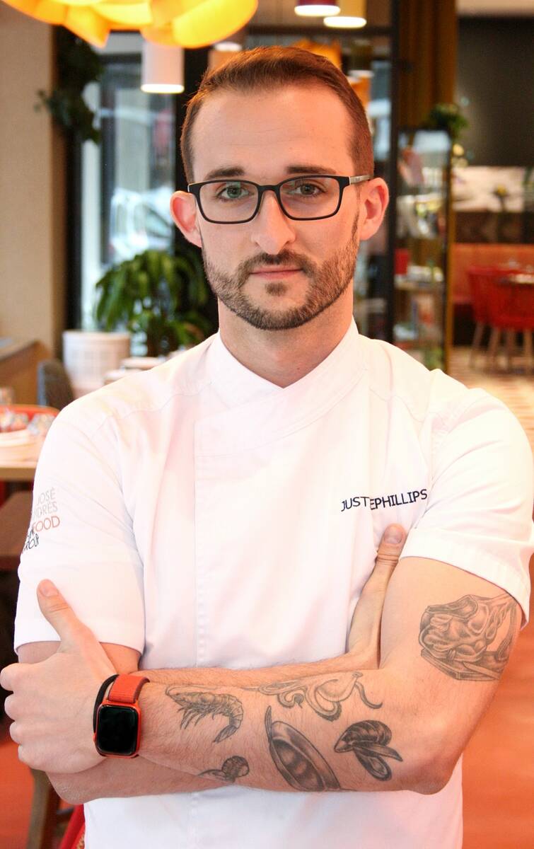 Chef Justin DePhillips is the new executive chef at Jaleo in The Cosmopolitan. (The Cosmopolitan)