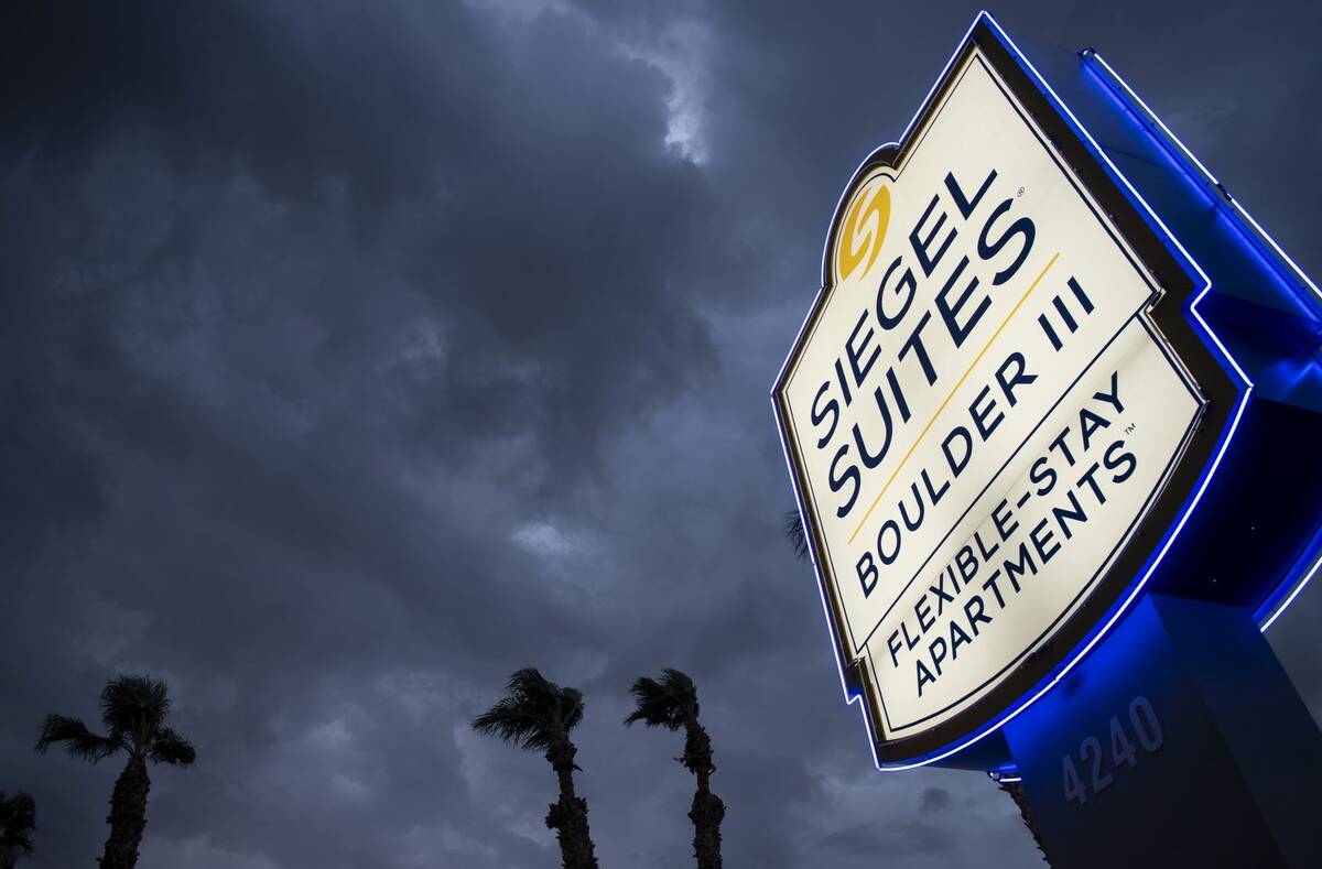 The Siegel Suites Boulder III on Boulder Highway on Wednesday, July 27, 2022, in Las Vegas. (St ...