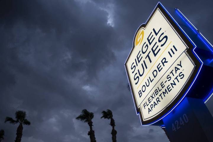 The Siegel Suites Boulder III on Boulder Highway on Wednesday, July 27, 2022, in Las Vegas. (St ...