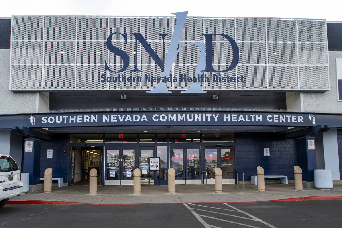 Southern Nevada Health District, in Las Vegas. (L.E. Baskow/Las Vegas Review-Journal) @Left_Eye ...
